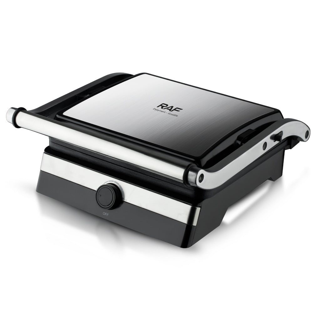 RAF European Style Household Panini Maker Sandwich Maker Breakfast Maker Grill Meat Sausage Maker Burger Steak Maker - 图片 4