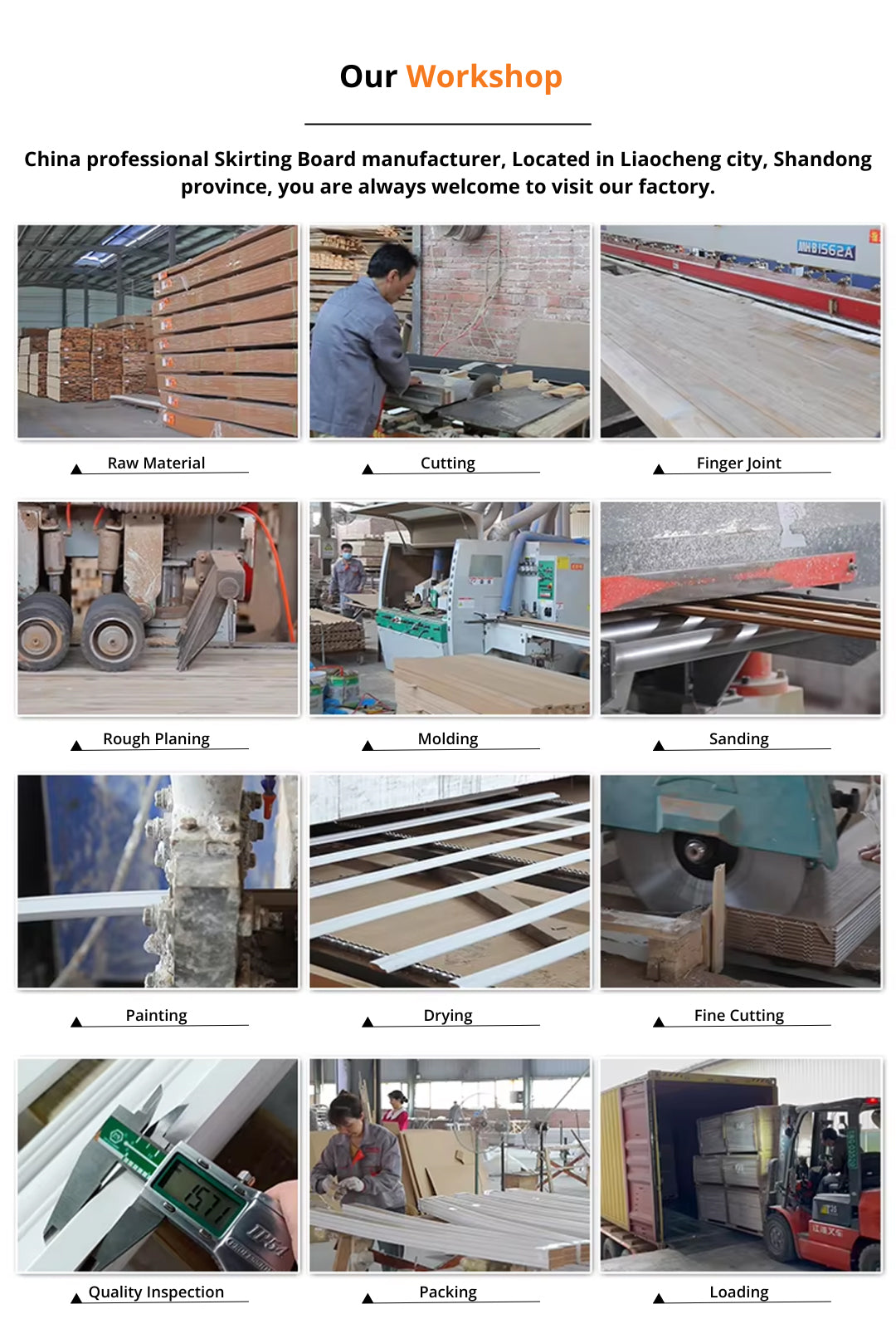 Spc Laminate Floor Skirting Board Accessories - 图片 12