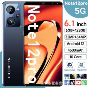 Note12pro(1+4G)New Hot5.5Inch5G All-in-one smartphone factory low-end device