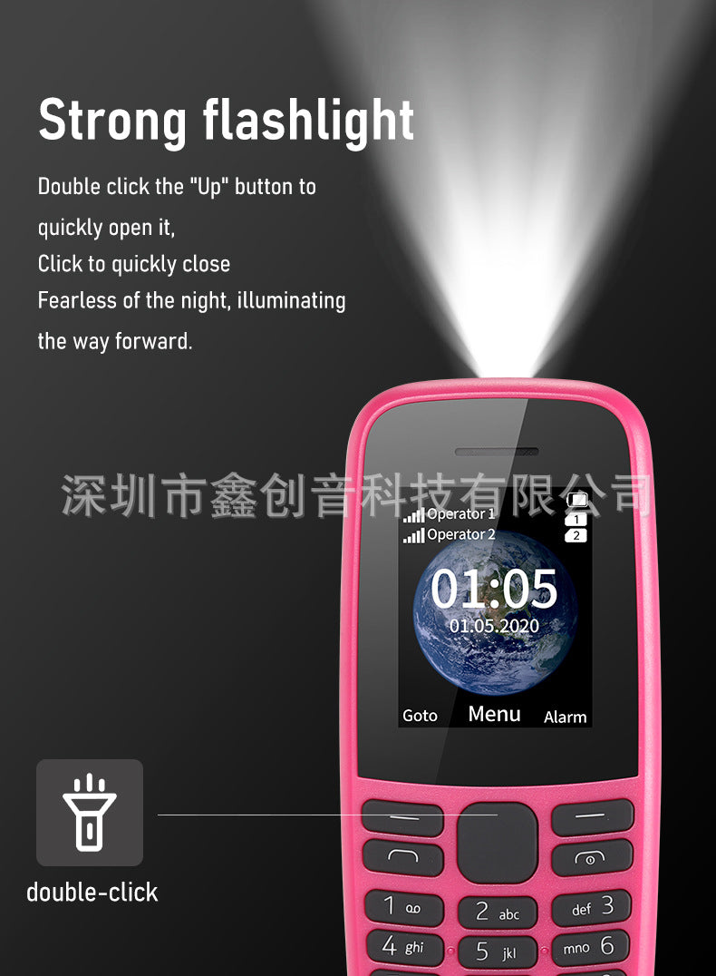 105straight button phone foreign trade mobile phone 2G Afri - 图片 15