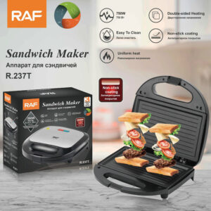 RAF European Standard Export Sandwich Breakfast Machine Multifunctional Waffle Crepe Maker Household Toaster