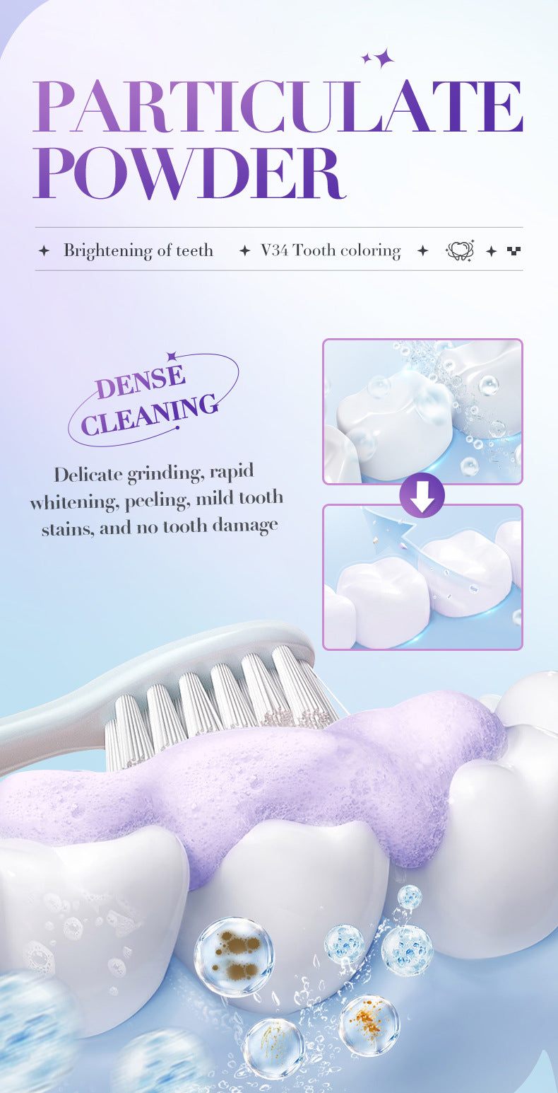 V34Whitening Foam Toothpaste SADOER Clean Teeth Clean Mousse Cross-Border Foreign Trade Wholesale - 图片 11