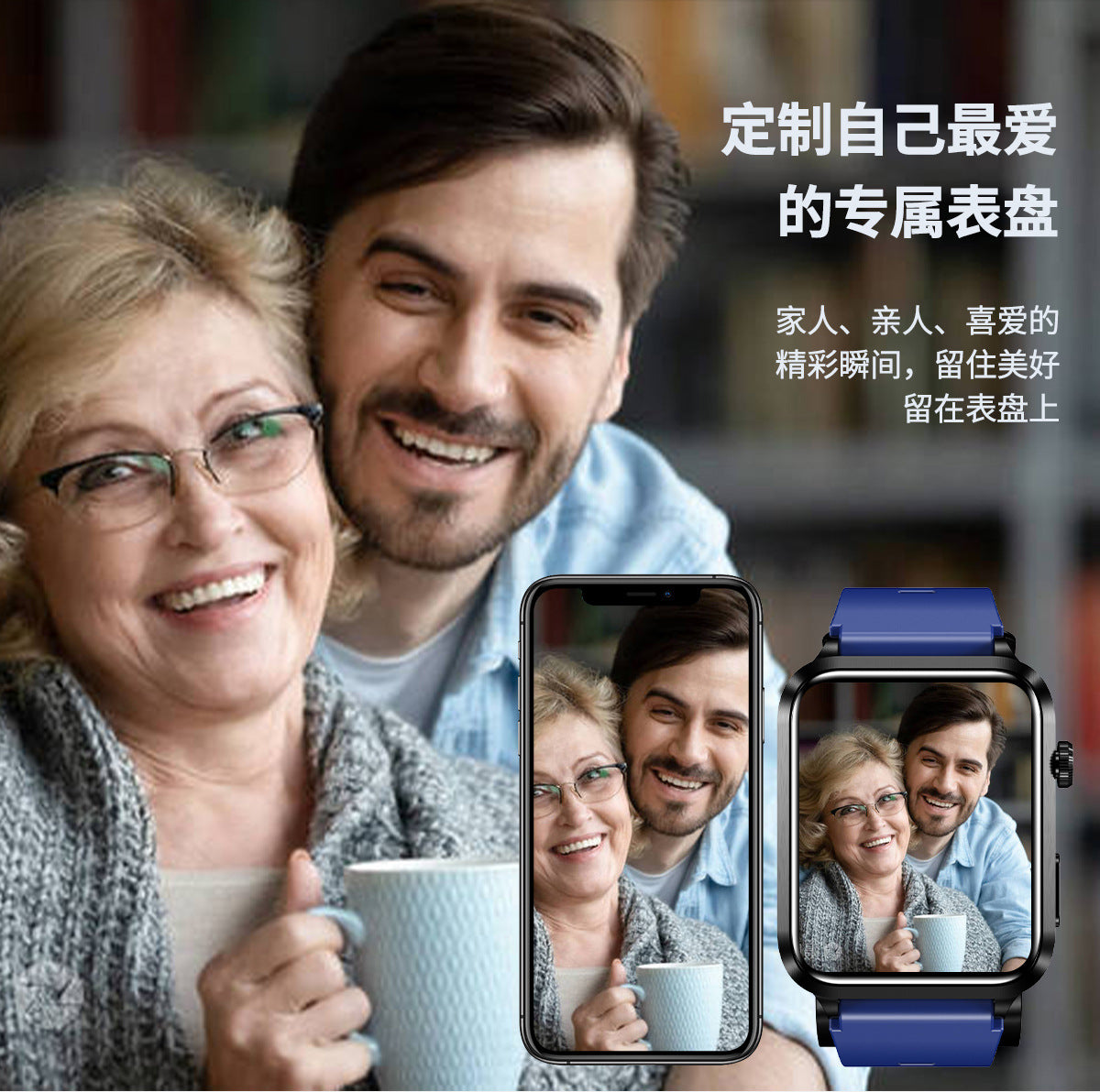 s11Air Pump Type Precision Blood Pressure Smart Watch ECG Monitoring s18Blood Pressure Smart Watch Can Be Connected APP - 图片 26