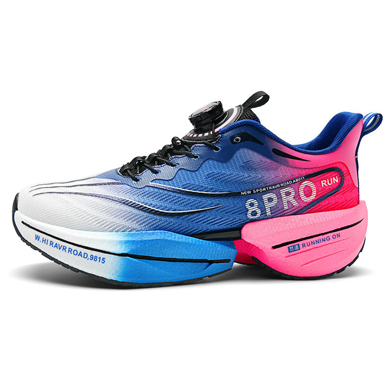 Red Rabbit8pro Hot-selling Parent-Child Breathable Running Shoes Professional Racing Anti-Slip Student Cushioning Rotating Button Sports Shoes - 图片 8