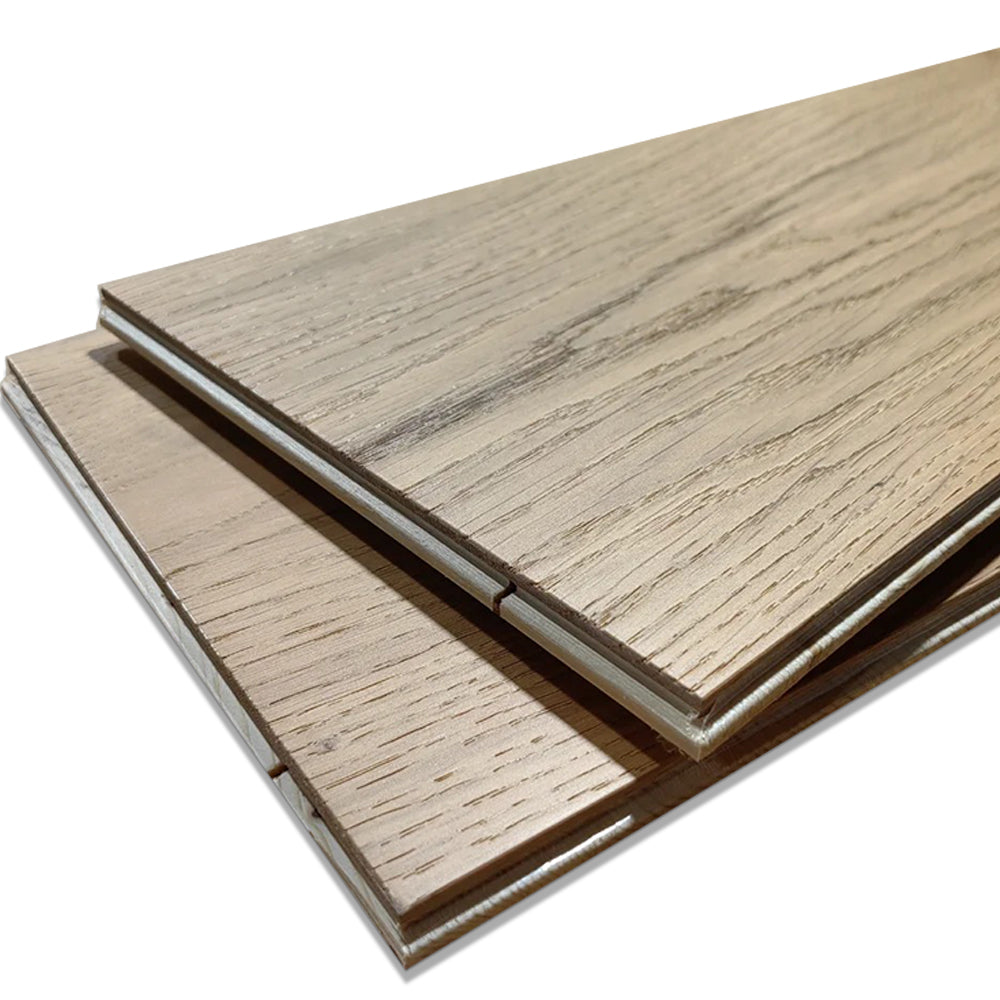 14mm Engineered Three-Layer Solid Oak Wood Flooring | Custom Natural Oak Surface Waterproof for Residential Commercial Outdoor - 图片 5