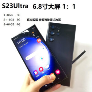 S23Ultra 6.8Large Screen Android Smartphone1+8GB2+16GB3+64GB 6+12GB Optional
