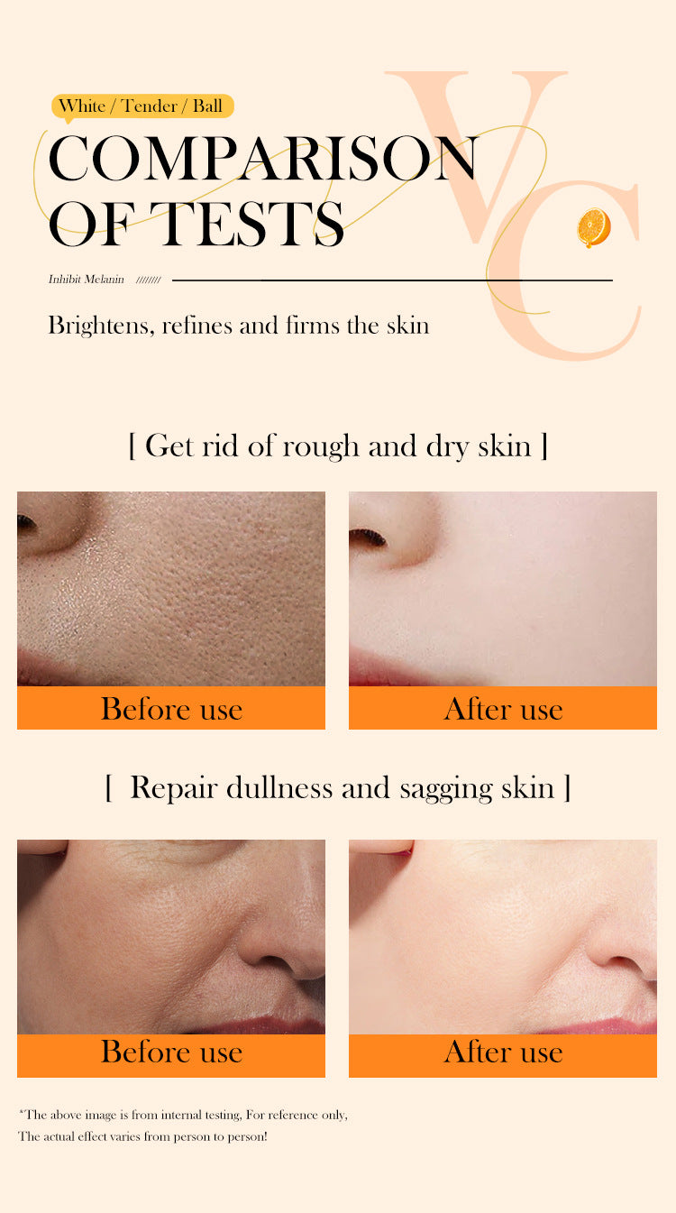 Dimension C Face Cream Moisturizing Repair Brightening Skin Tone Lazy Face Cream Lifting Firming Pore Minimizing VC Essence cream - 图片 13