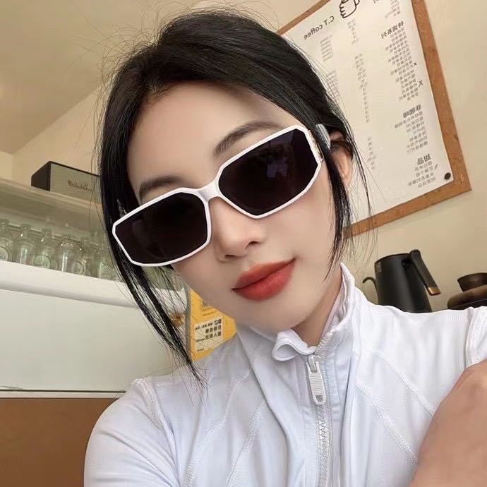 European and American fashion narrow frame sunglasses for women INS Street style square sunglasses for women wholesale sunglasses - 图片 11