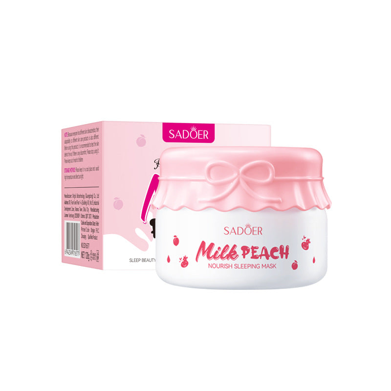 Fruit Mask120gSADOER Milk Nourishing Hydrating Moisturizing Sleeping Mask Cross-Border Wholesale - 图片 6