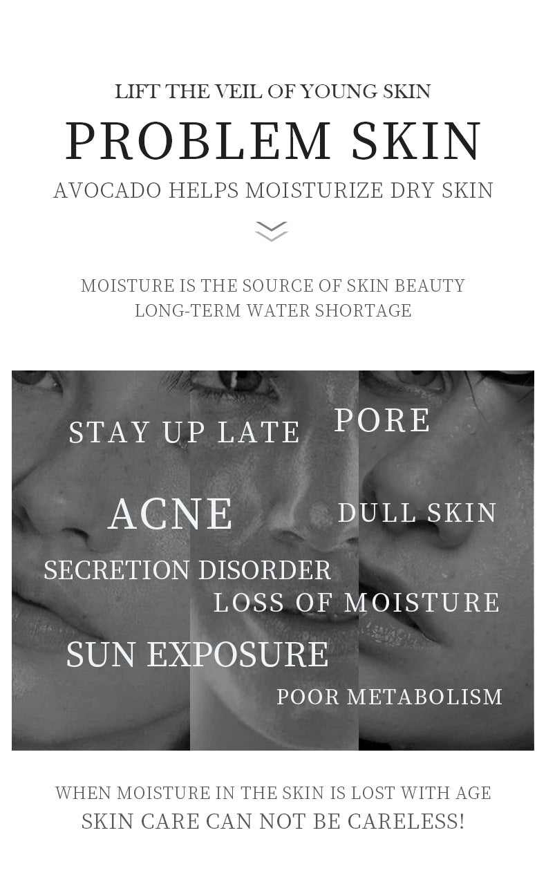 Fruit Mask SADOER Avocado Rose Hydrating Moisturizing Tablets Cross-border Foreign Trade Skincare Wholesale - 图片 31