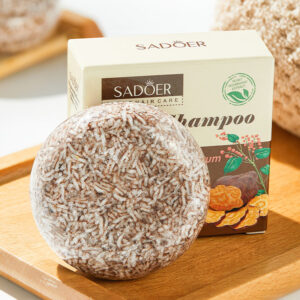 Plant-Based Shampoo Soap60g SADOER Strengthen Hair Roots Deep Clean Hair Soap  Wholesale