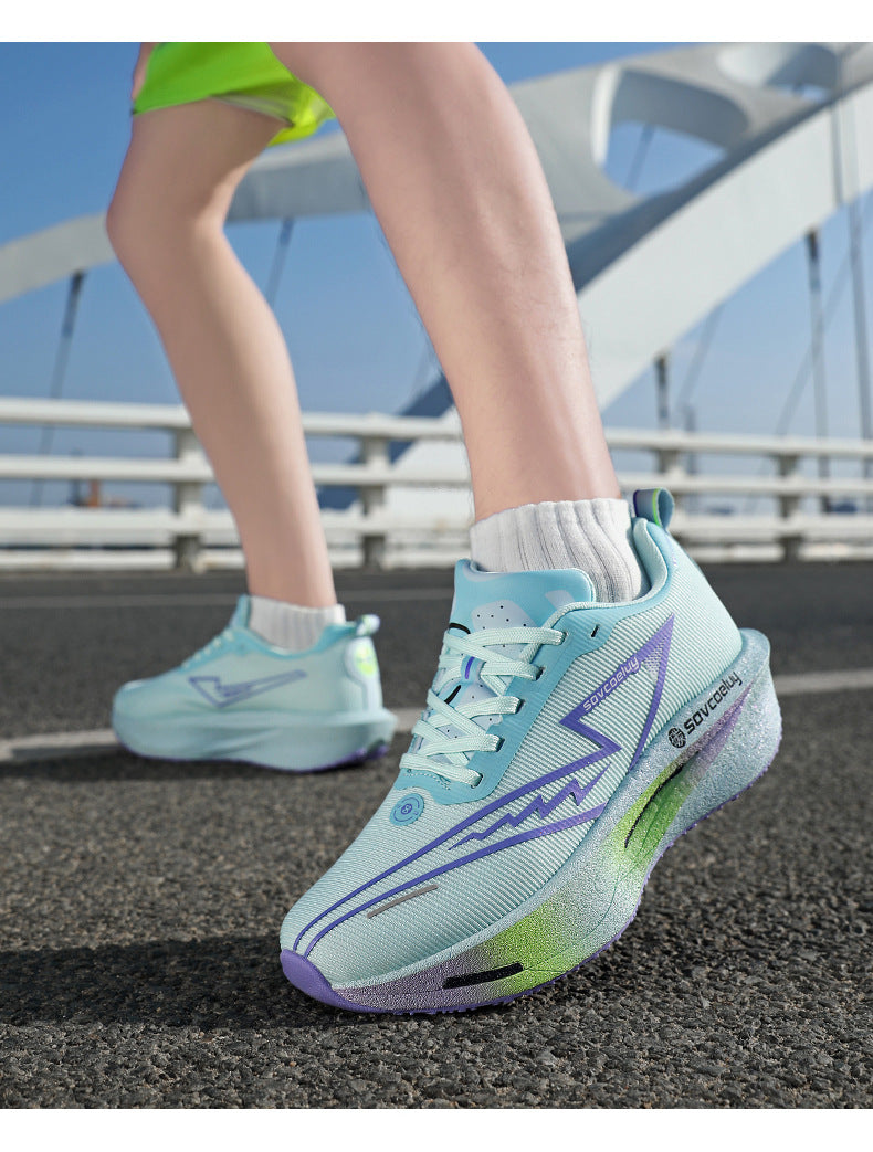 2025New Professional Running Shoes Sports Shoes Breathable Versatile Trendy Men Couples Youth Campus Casual Racing Training Shoes - 图片 24