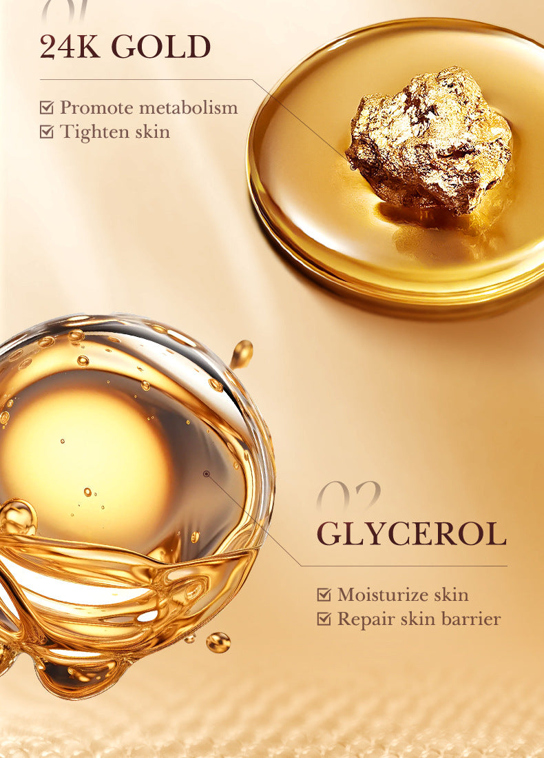 24k Gold Collagen Mask60gSADOER Crystal Hydrating Moisturizing Mask Cross-Border Wholesale - 图片 13