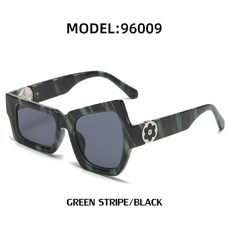 European and American Steampunk Sunglasses Unique Irregular Outdoor Sun Protection Sunglasses for Men High-end Glasses Wholesale - 图片 7