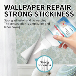 Repair Glue for Spring Festival Couplets, Wallpaper Glue, Wall Fabric, Wallpaper Cracks, Bubbles, and Edges, Home Use Wallpaper Repair Glue