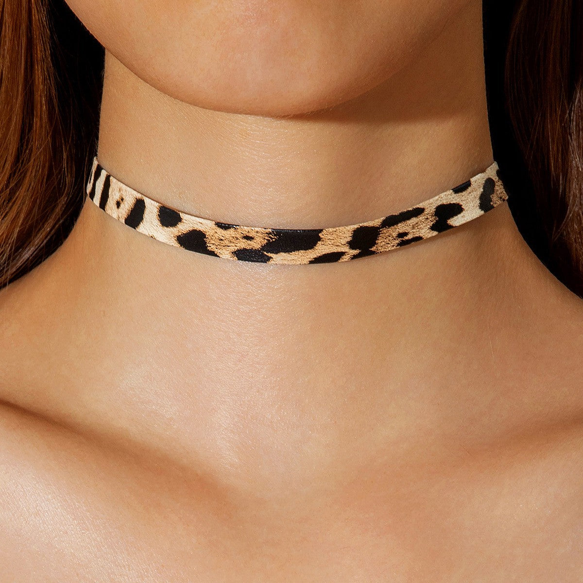 European and American Style Ocean-themed Cross Conch Starfish Pendant Leopard Print Exaggerated Necklace Collarbone Chain Jewelry - 图片 17