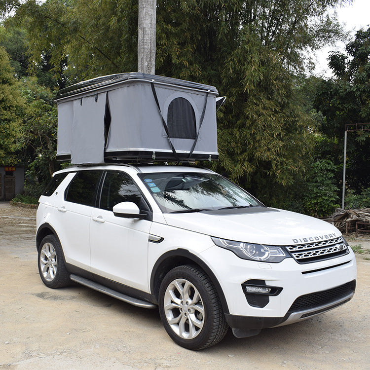 FRP Automatic Hard Shell Car Roof Top Tent SUV Waterproof Outdoor Camping Lightweight Quick Open for Self-Driving Tours - 图片 58