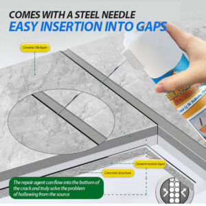 Tile Grout Sealant Marble Floor Wall Tile Repair Floor Edge Adhesive Injection Grout Liquid