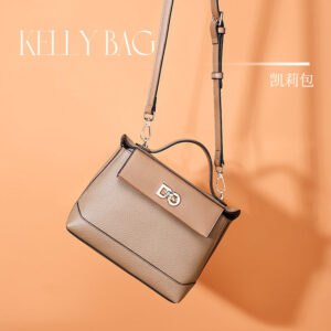 European and American Retro Dumpling Handbag Large Capacity Fashion Women's Bag Light Luxury High-end Kelly Bag Versatile Shoulder Bag for Women