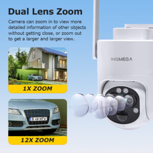 Private Model4G Solar-powered Camera122x Zoom Surveillance600High Definition Full Color Outdoor Special