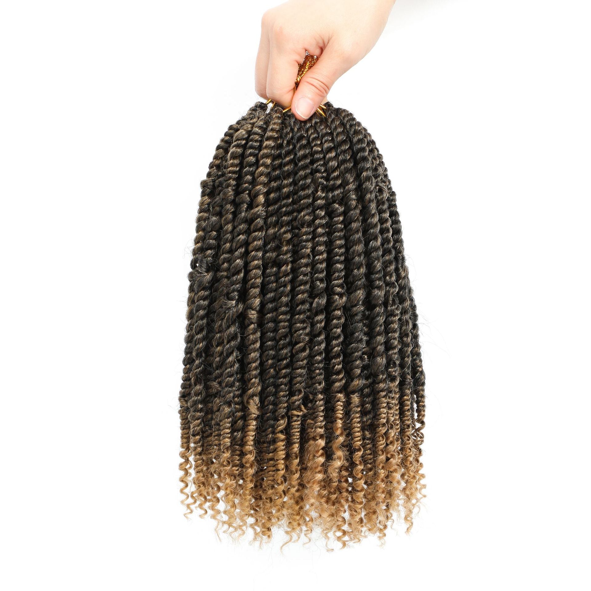 TEMU Cross-Border Foreign Trade Hot-Selling European and American Crochet Hair Synthetic Fiber Passion Twist Crochet Hair - 图片 18