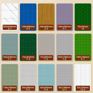 Interior Decorative Bathroom Shower Waterproof 2mm - 3mm Click Stone Plastic Composite Pvc De Marmol Marble Spc Wall Panel Tile