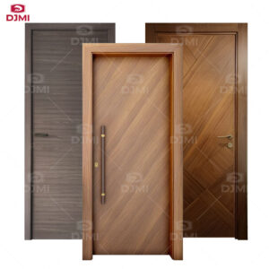 Djmi Factory Wholesale Home Sound and Waterproof Room Doors Wooden Composite Interior Wooden Slab Doors for House