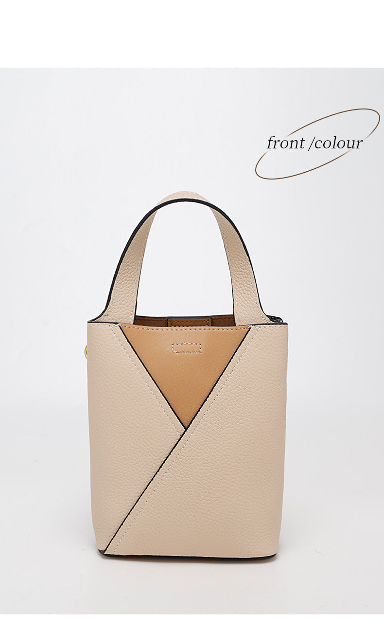 2024New Women's Bag Origami Shoulder Bag Crossbody Small Bag Phone Bag Handbag Bucket Bag Commuter - 图片 9