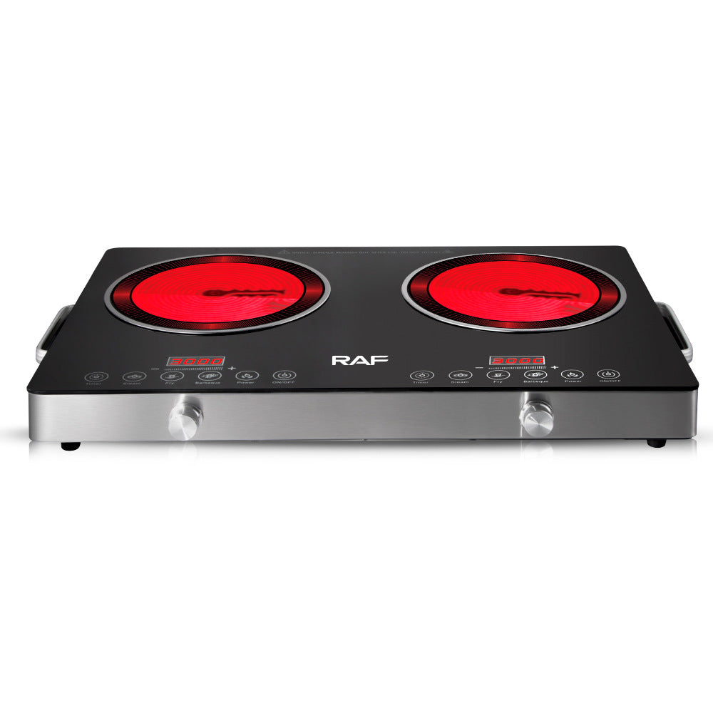 RAF European-style Household High-power Intelligent Electric Stove Double Stove Multi-function Stir-frying Energy-saving Induction Cooker R.8050 - 图片 13