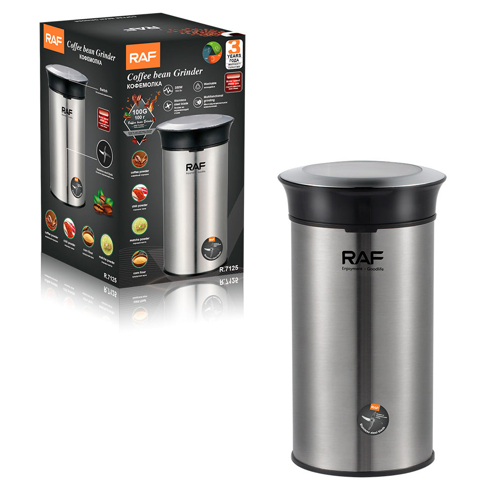 RAF European Standard Electric Coffee Grinder Dry Grinder Lightweight Household Grinding Cup Portable Coffee Bean Grinder - 图片 11