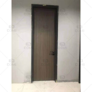 20  to 180 min U-L Listed Apartment Hotel Fire Door Metal Frame Wooden Leaf Laminated Finish HPL Wooden Veneer Fire Rated Door