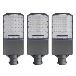 Super Brightness Waterproof Ip65 Outdoor Street Light Three Side Lighting Split LED Solar Street Light - 图片 7