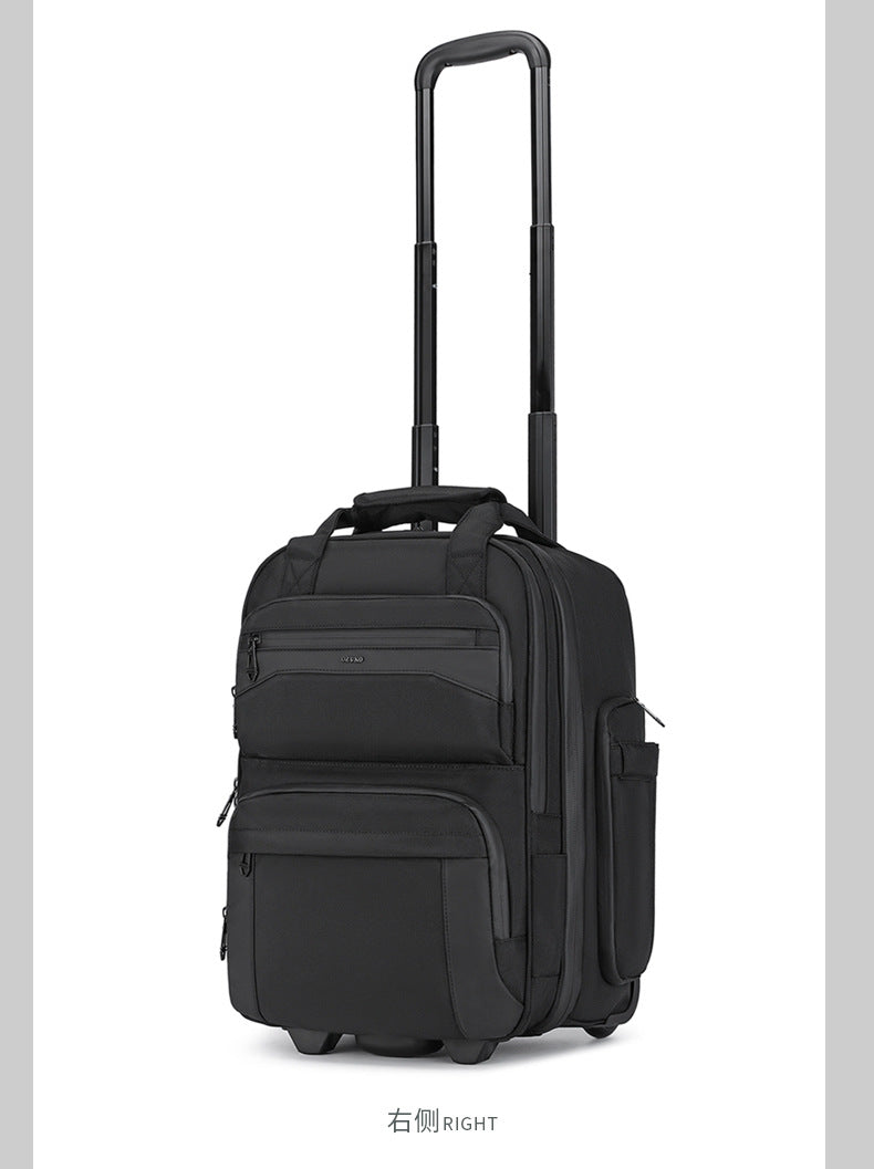 Trolley Travel Bag Business Boarding Bag Large Capacity Waterproof Oxford Cloth Multifunctional Handheld Wheeled Travel Bag - 图片 41