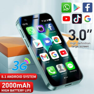 P7 Pro Mini Smartphone3.0Inch Screen Dual SIM Dual Standby mini Card Phone Export