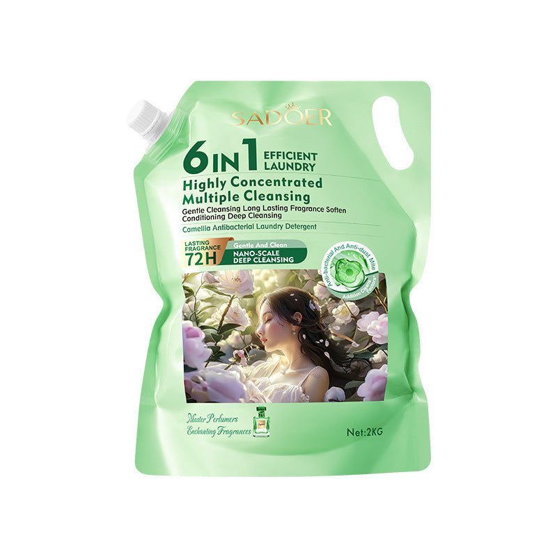 Cross-border Large Capacity Lavender Antibacterial Laundry Detergent2KG Clean Fragrance Export Manufacturer Wholesale - 图片 7