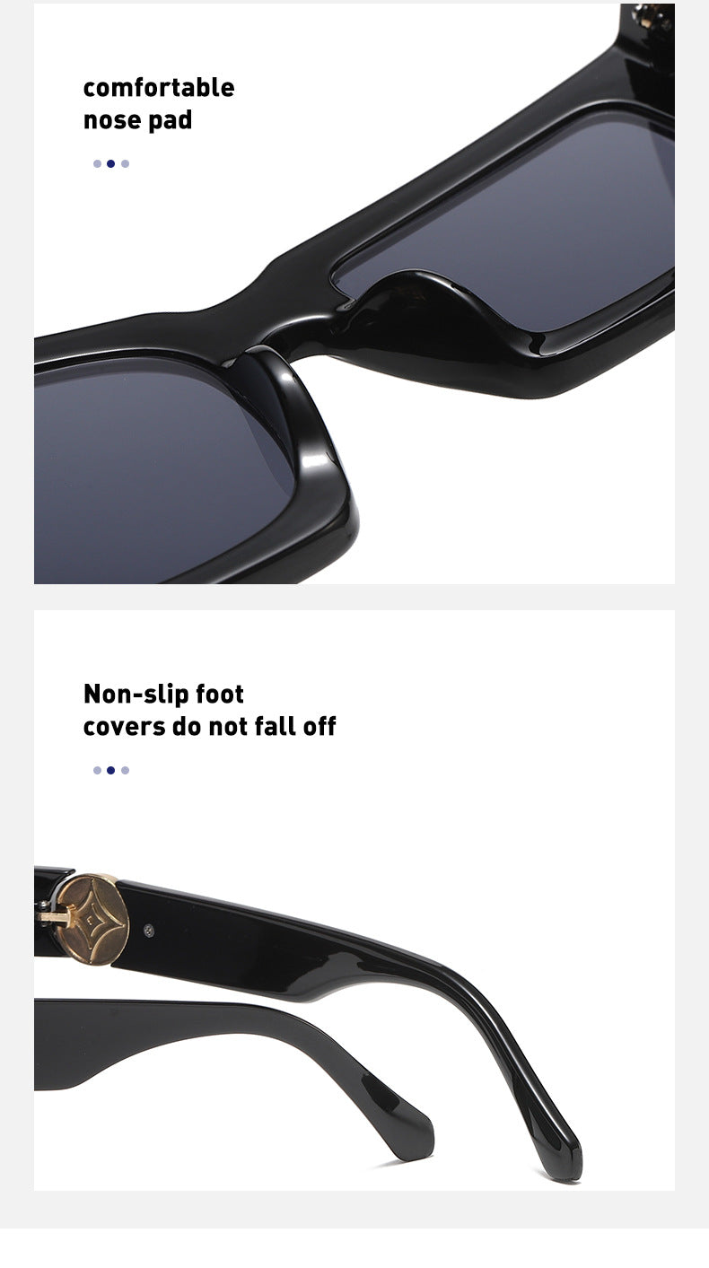 European and American Steampunk Sunglasses Unique Irregular Outdoor Sun Protection Sunglasses for Men High-end Glasses Wholesale - 图片 27