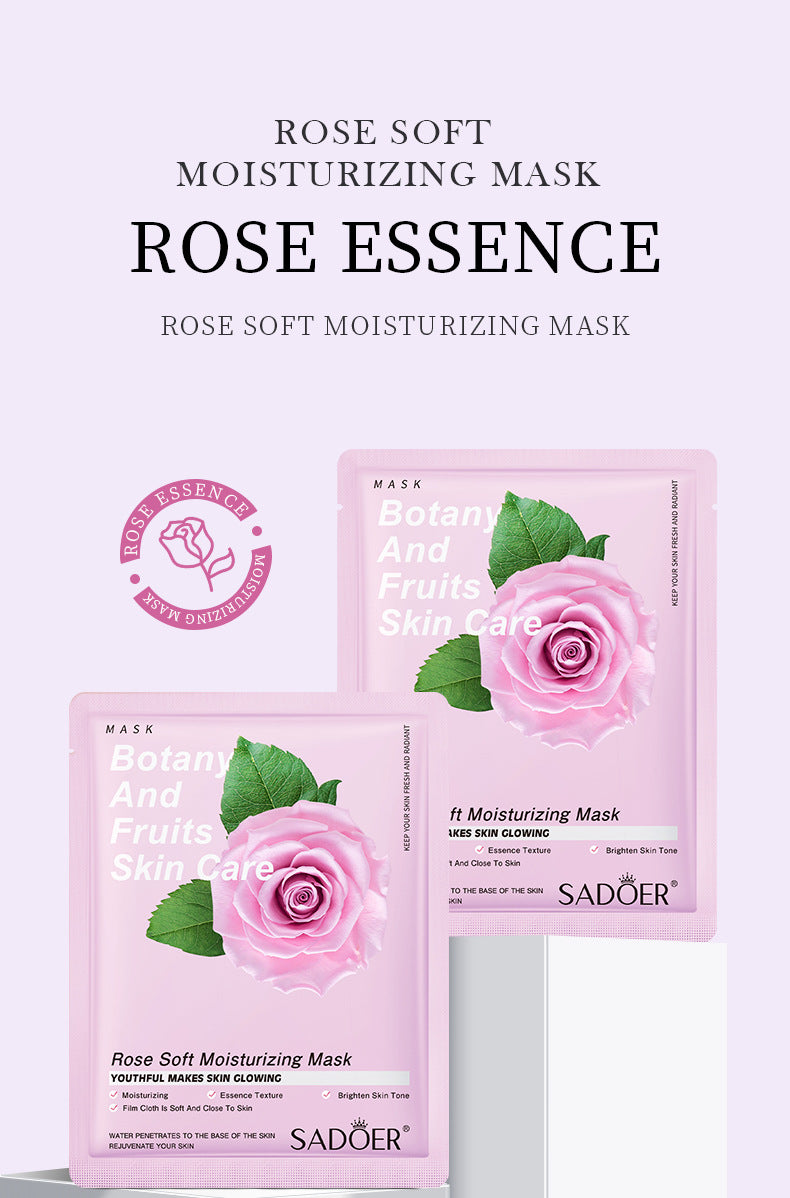 Fruit Mask SADOER Avocado Rose Hydrating Moisturizing Tablets Cross-border Foreign Trade Skincare Wholesale - 图片 22