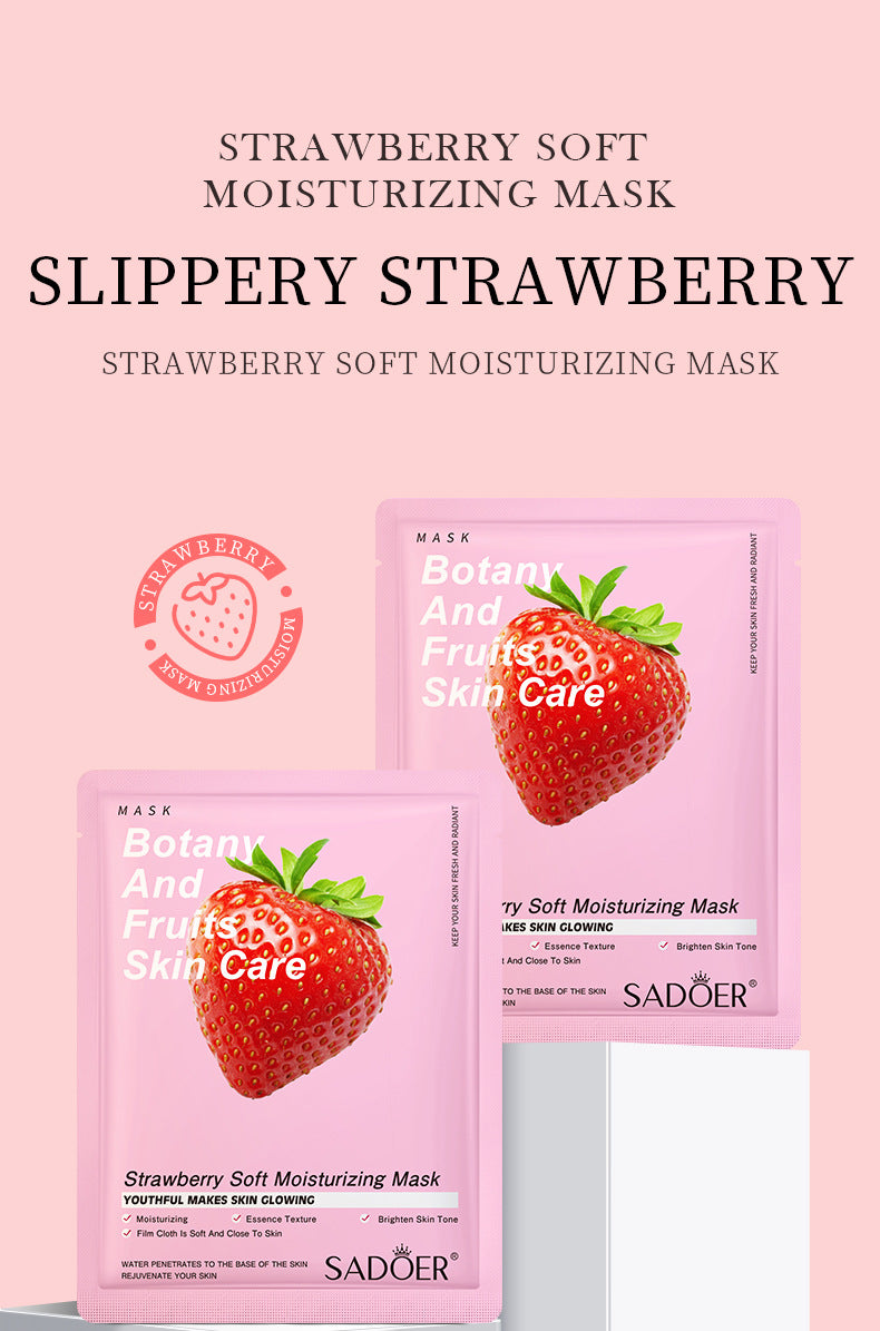 Fruit Mask SADOER Avocado Rose Hydrating Moisturizing Tablets Cross-border Foreign Trade Skincare Wholesale - 图片 21