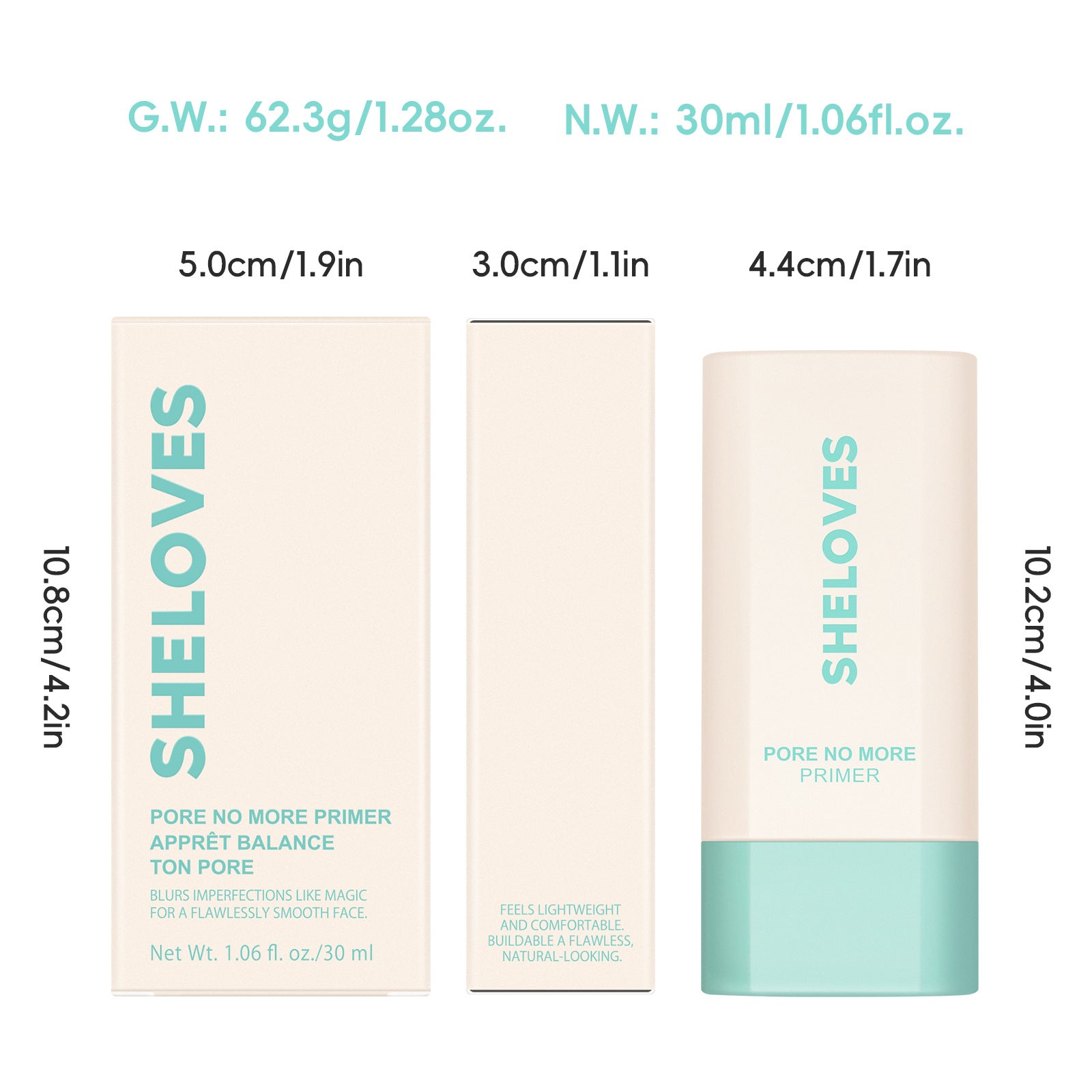 sheloves Pore Concealing Primer Lightweight Concealer Makeup Effect Exclusive Supply Oil Control Clear Primer - 图片 26