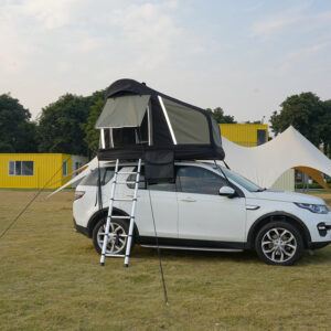 Outdoor Camping Inflatable Car Roof Tent Waterproof Sunproof Breathable Car-mounted Camping Travel All-season Universal