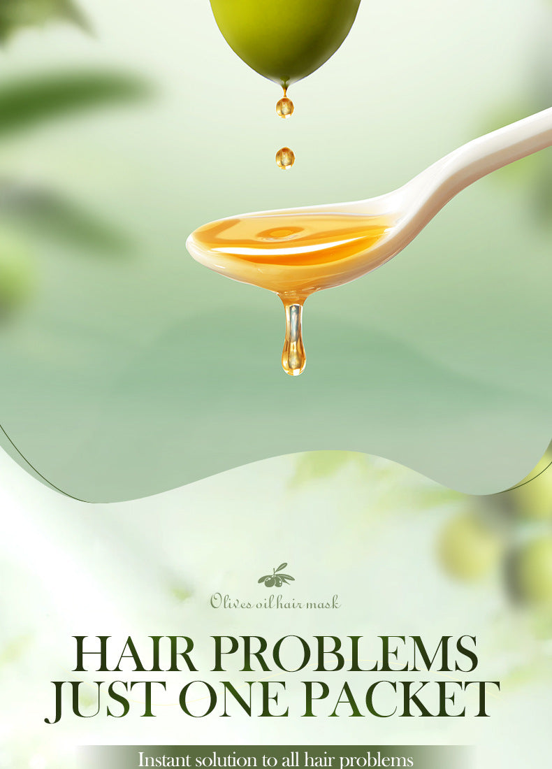 Olive Oil Hair Mask350g SADOER Repair and Improve Frizz Bagged Hair Mask Cross-Border Wholesale - 图片 17