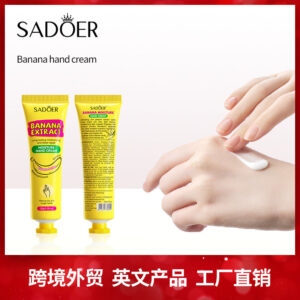 Banana Hydrating Hand Cream30g SADOER Moisturizing and anti-chapped autumn and winter hand cream  wholesale