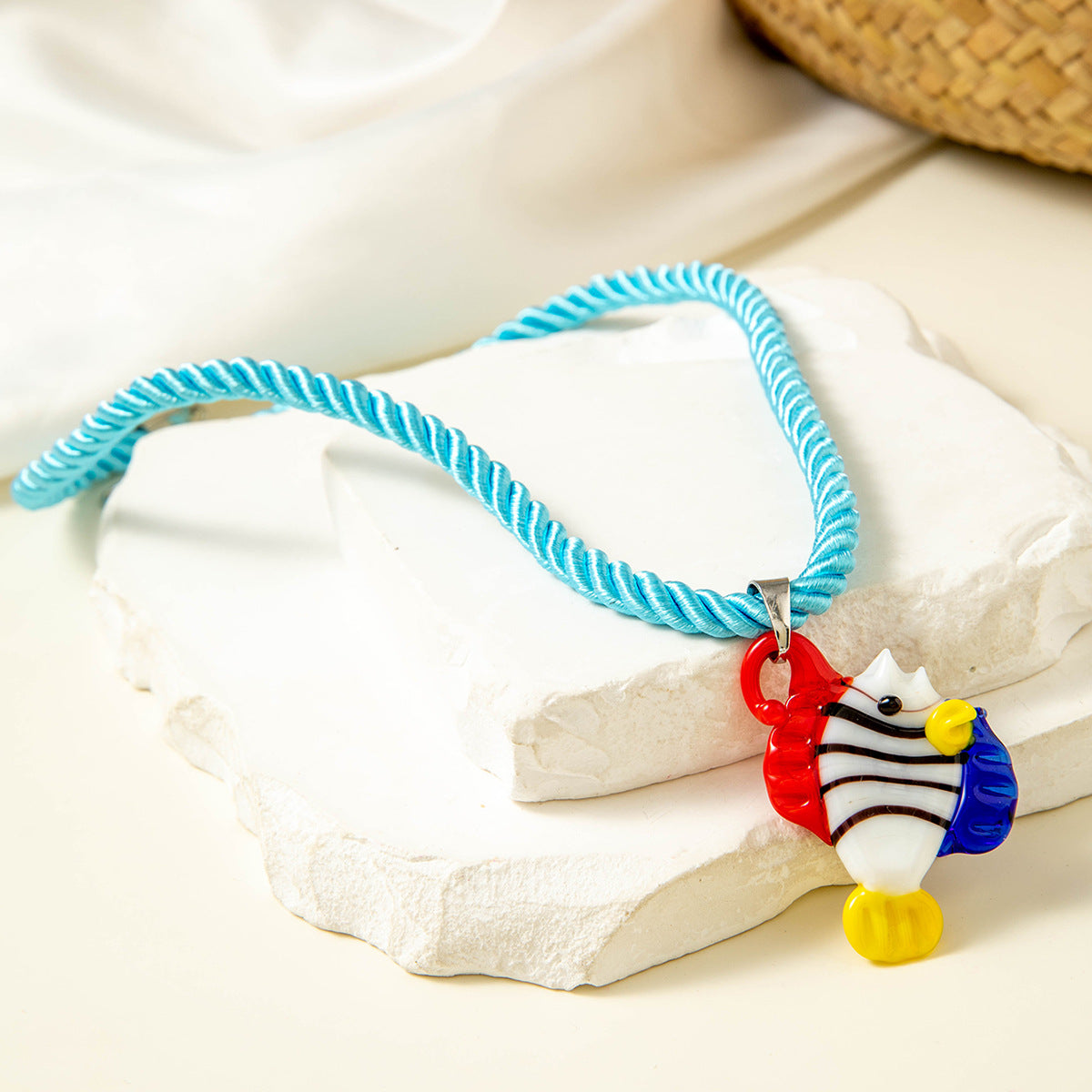 European and American Metal Ocean Style Starfish Pendant Necklace Jewelry Personality Exaggerated Star Beach Vacation Necklace for Women - 图片 56