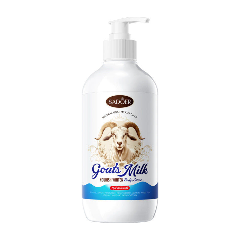 Goat Milk Whitening Body Lotion SADOER Nourishing, hydrating, moisturizing body lotion for foreign trade cross-border - 图片 5