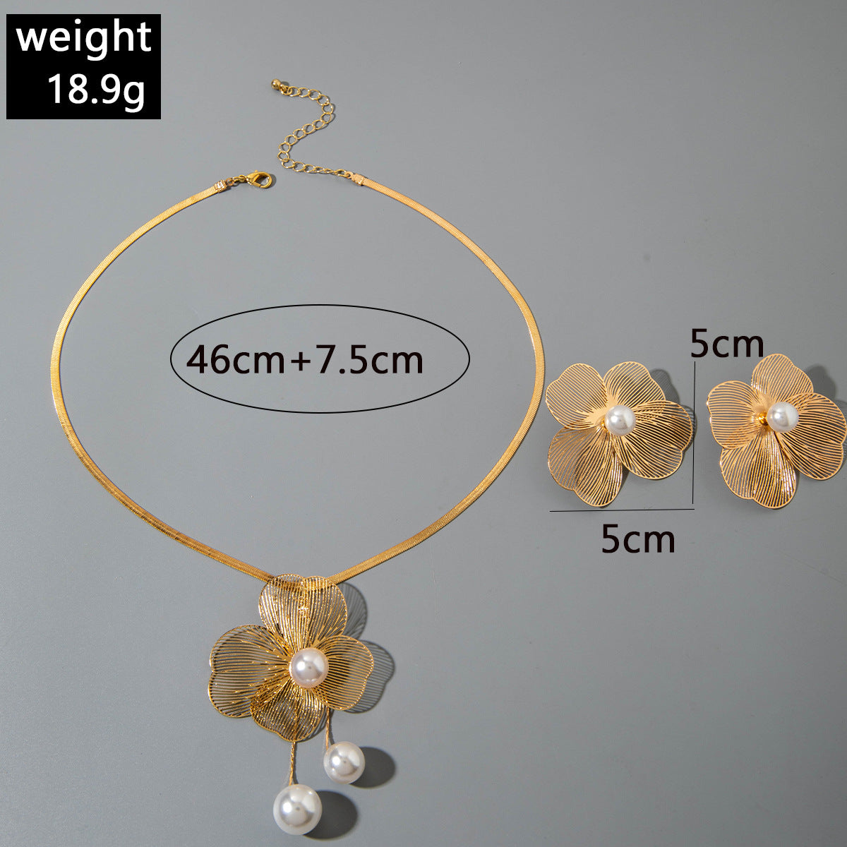 European and American Niche Ginkgo Leaf Tassel Necklace Design Sense Retro Pull-out Imitation Pearl Choker Jewelry choker - 图片 29