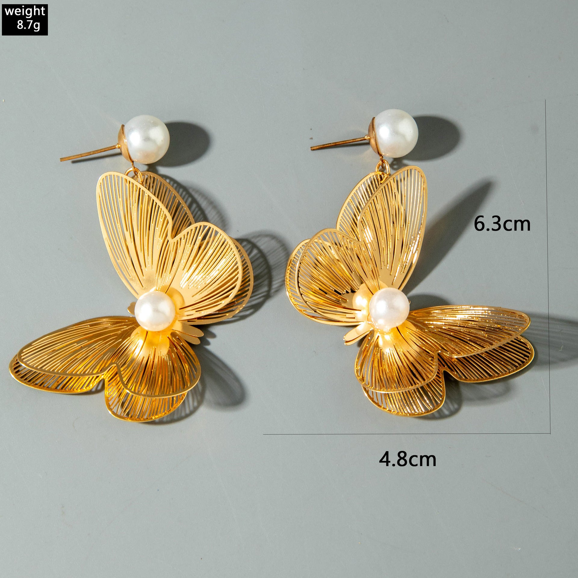 European and American Niche Ginkgo Leaf Tassel Necklace Design Sense Retro Pull-out Imitation Pearl Choker Jewelry choker - 图片 55