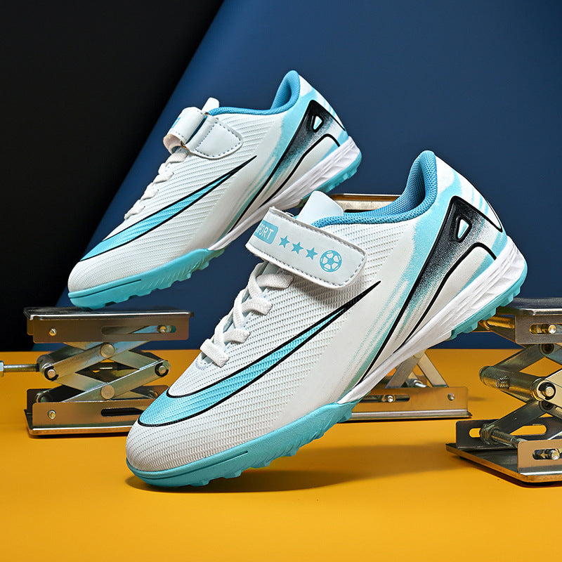 2025World Cup Children's Soccer Shoes Boys Youth Students Girls Spike Long Spike Competition Training Sports Shoes - 图片 4