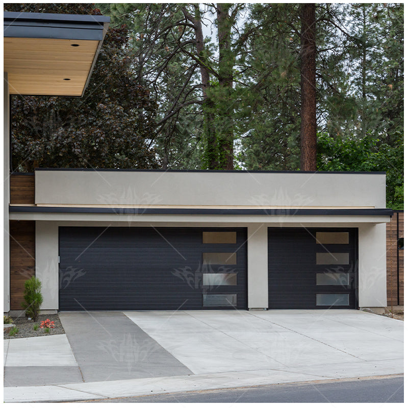 Remote Control Electric Steel Material Insulated Sectional Overhead Automatic Garage Door - 图片 5