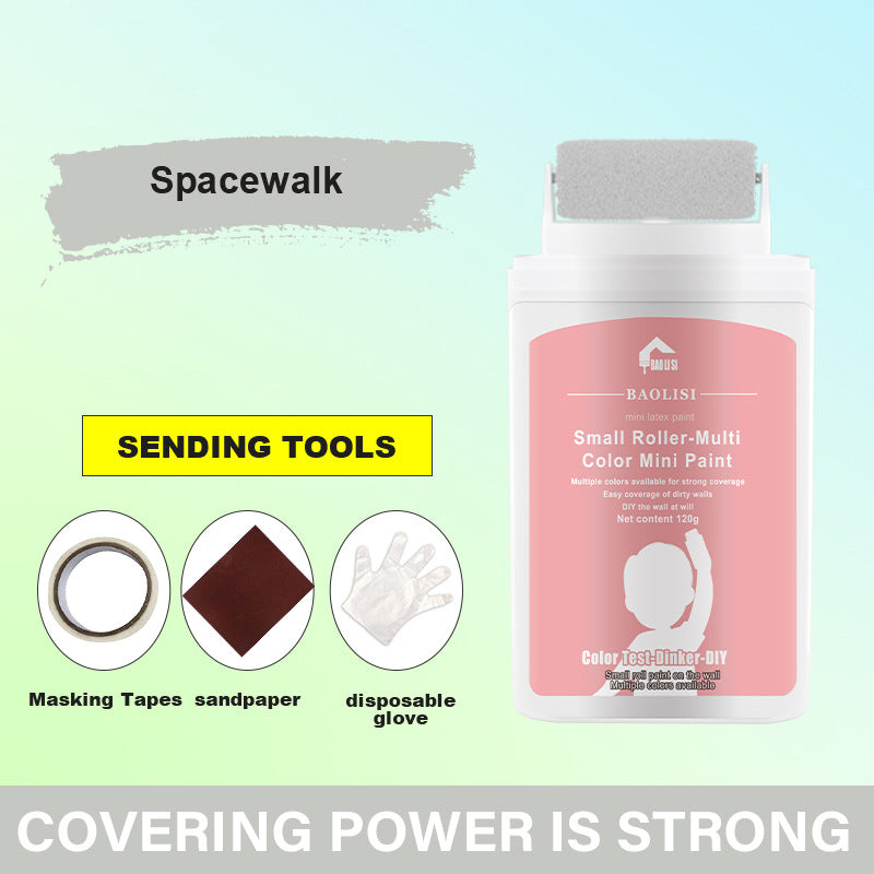 Tik Tok Same Style Small Roller Brush Paint Odorless Wall Repair Paste for Dirt and Graffiti, Latex Paint Repair - 图片 9