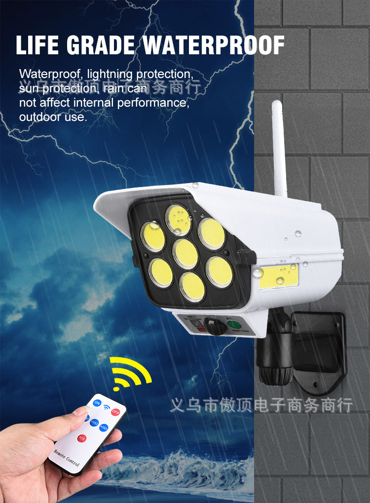 Solar Simulation Surveillance Light Outdoor Lighting LED Human Body Sensor Anti-Theft Light Garden Light Street Light - 图片 24